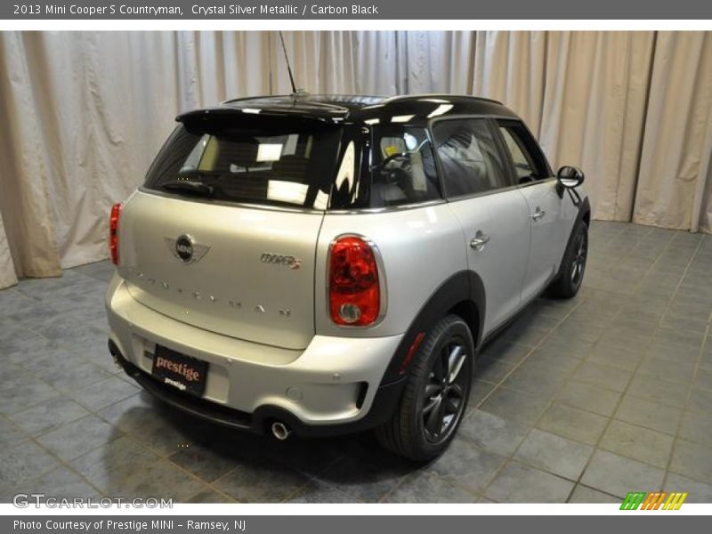 Crystal Silver Metallic / Carbon Black 2013 Mini Cooper S Countryman