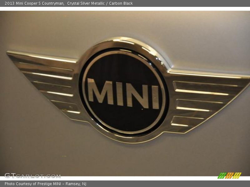 Crystal Silver Metallic / Carbon Black 2013 Mini Cooper S Countryman