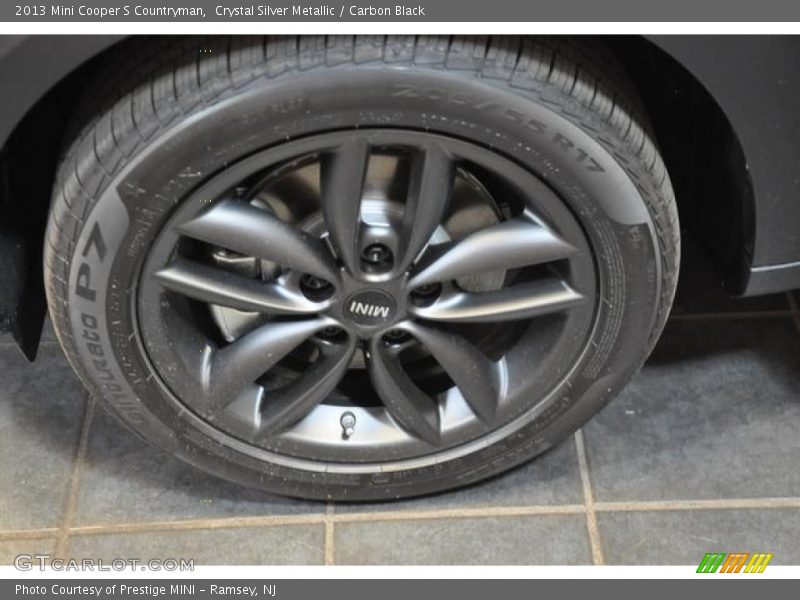 Crystal Silver Metallic / Carbon Black 2013 Mini Cooper S Countryman