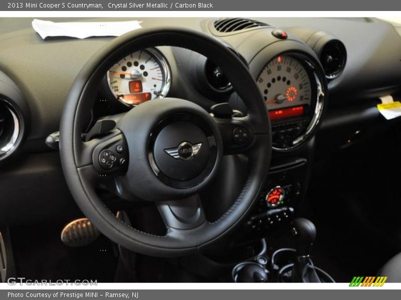 Crystal Silver Metallic / Carbon Black 2013 Mini Cooper S Countryman