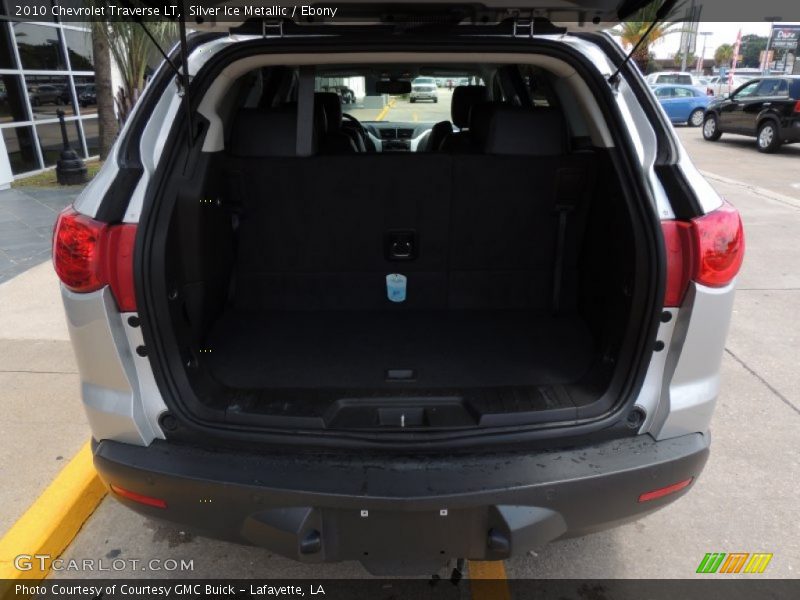 Silver Ice Metallic / Ebony 2010 Chevrolet Traverse LT
