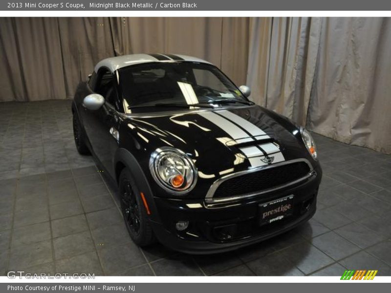 Midnight Black Metallic / Carbon Black 2013 Mini Cooper S Coupe