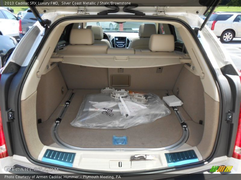 Silver Coast Metallic / Shale/Brownstone 2013 Cadillac SRX Luxury FWD
