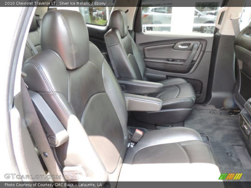 Silver Ice Metallic / Ebony 2010 Chevrolet Traverse LT