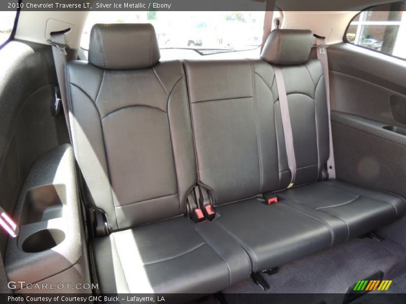 Silver Ice Metallic / Ebony 2010 Chevrolet Traverse LT