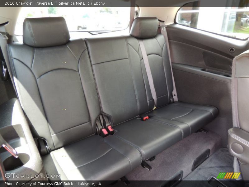 Silver Ice Metallic / Ebony 2010 Chevrolet Traverse LT