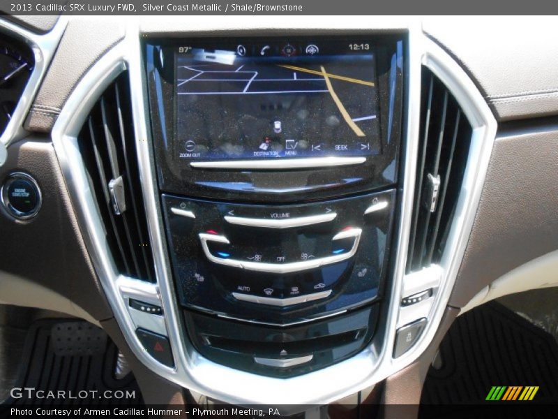 Silver Coast Metallic / Shale/Brownstone 2013 Cadillac SRX Luxury FWD
