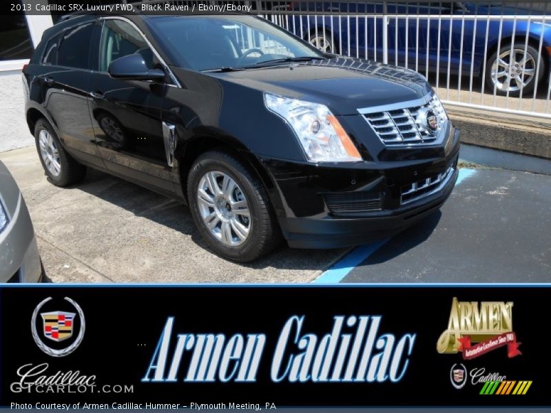 Black Raven / Ebony/Ebony 2013 Cadillac SRX Luxury FWD
