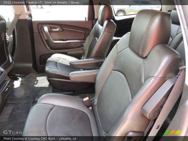 Silver Ice Metallic / Ebony 2010 Chevrolet Traverse LT