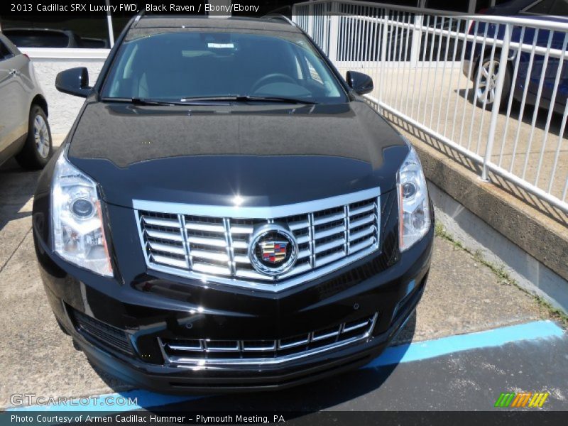 Black Raven / Ebony/Ebony 2013 Cadillac SRX Luxury FWD