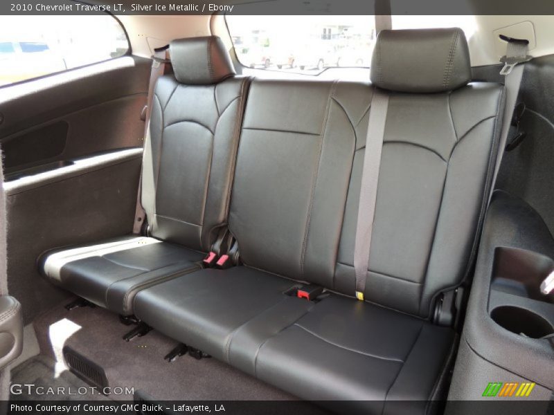 Silver Ice Metallic / Ebony 2010 Chevrolet Traverse LT