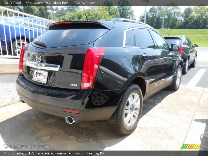 Black Raven / Ebony/Ebony 2013 Cadillac SRX Luxury FWD