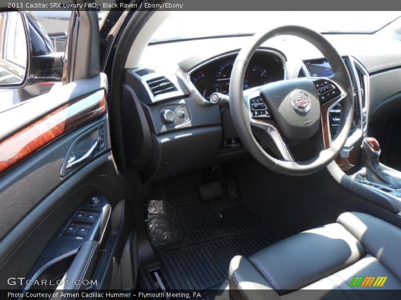 Black Raven / Ebony/Ebony 2013 Cadillac SRX Luxury FWD