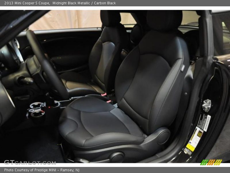 Midnight Black Metallic / Carbon Black 2013 Mini Cooper S Coupe