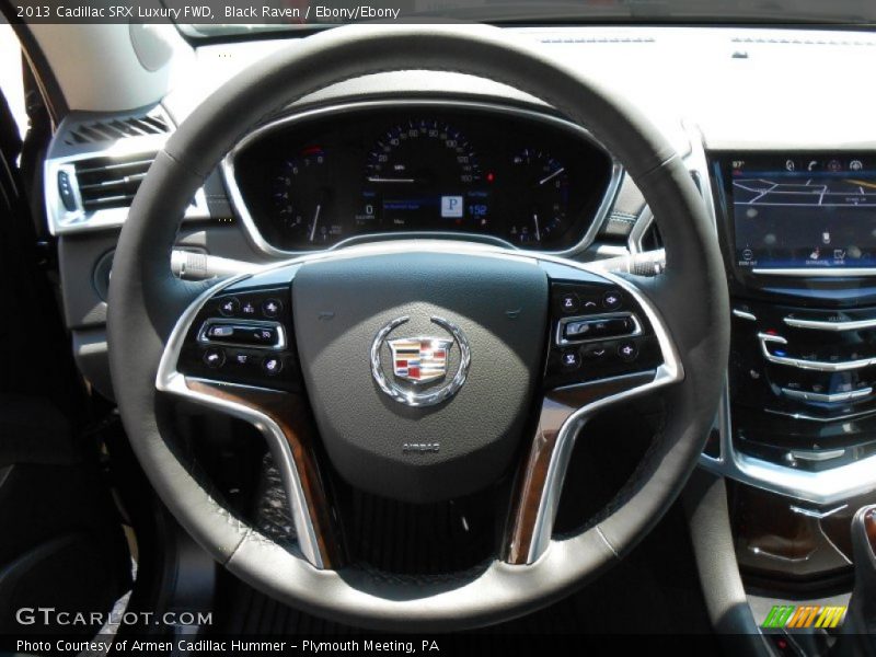 Black Raven / Ebony/Ebony 2013 Cadillac SRX Luxury FWD