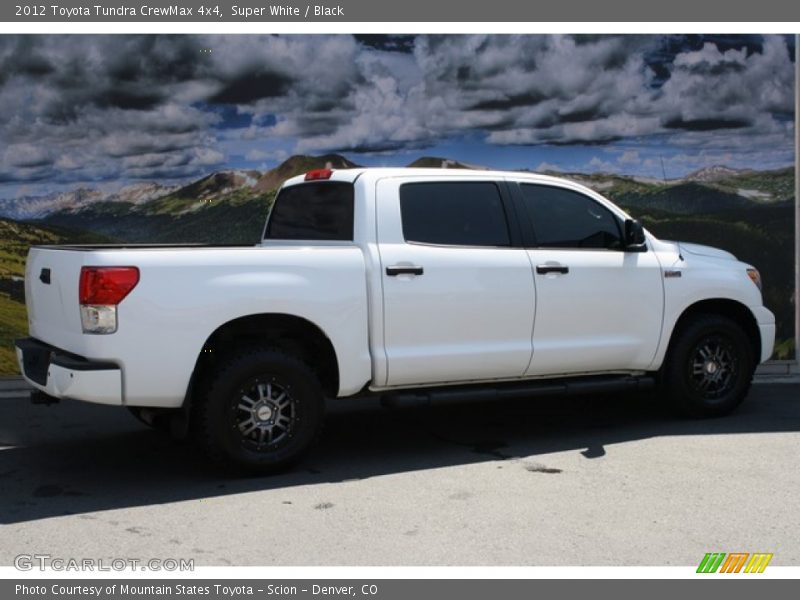 Super White / Black 2012 Toyota Tundra CrewMax 4x4