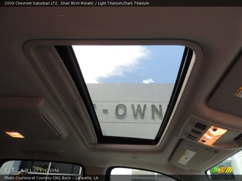 Silver Birch Metallic / Light Titanium/Dark Titanium 2009 Chevrolet Suburban LTZ
