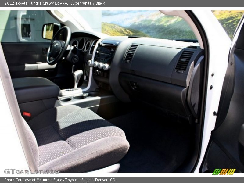 Super White / Black 2012 Toyota Tundra CrewMax 4x4