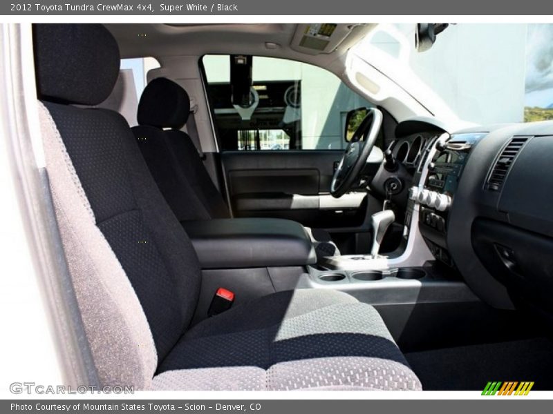 Super White / Black 2012 Toyota Tundra CrewMax 4x4