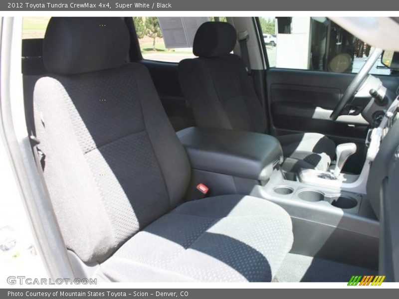 Super White / Black 2012 Toyota Tundra CrewMax 4x4