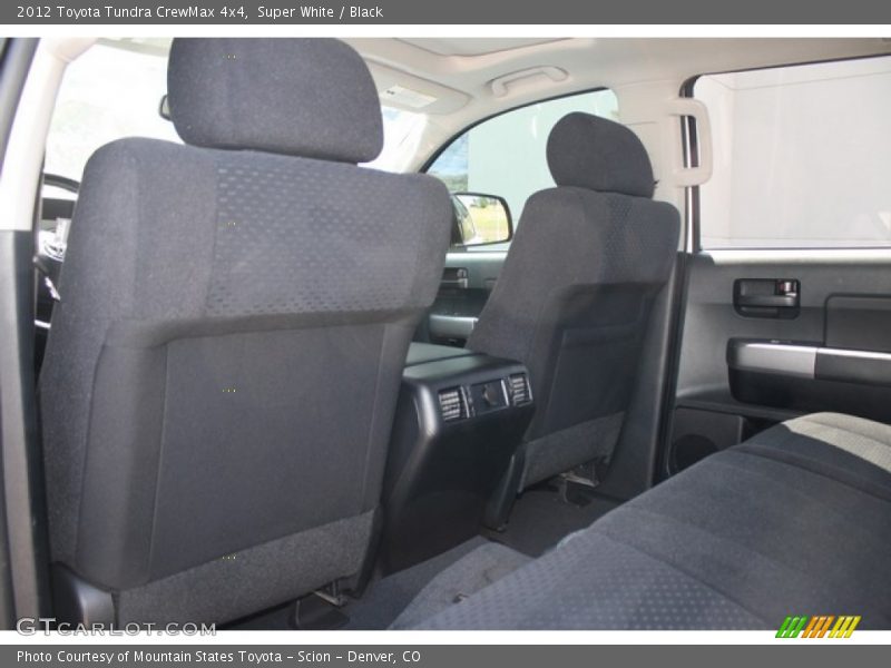 Super White / Black 2012 Toyota Tundra CrewMax 4x4