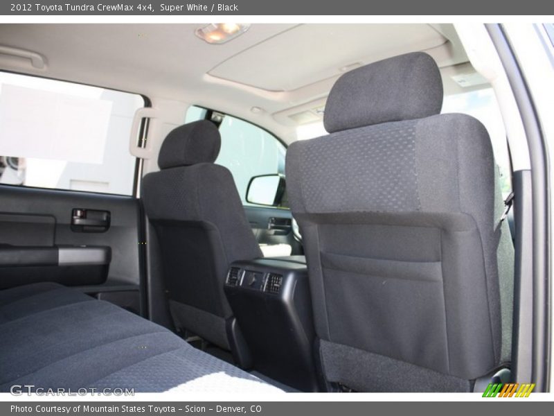 Super White / Black 2012 Toyota Tundra CrewMax 4x4