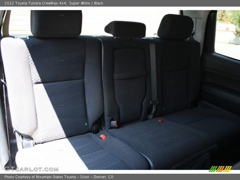 Super White / Black 2012 Toyota Tundra CrewMax 4x4