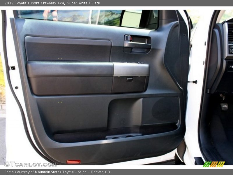 Super White / Black 2012 Toyota Tundra CrewMax 4x4