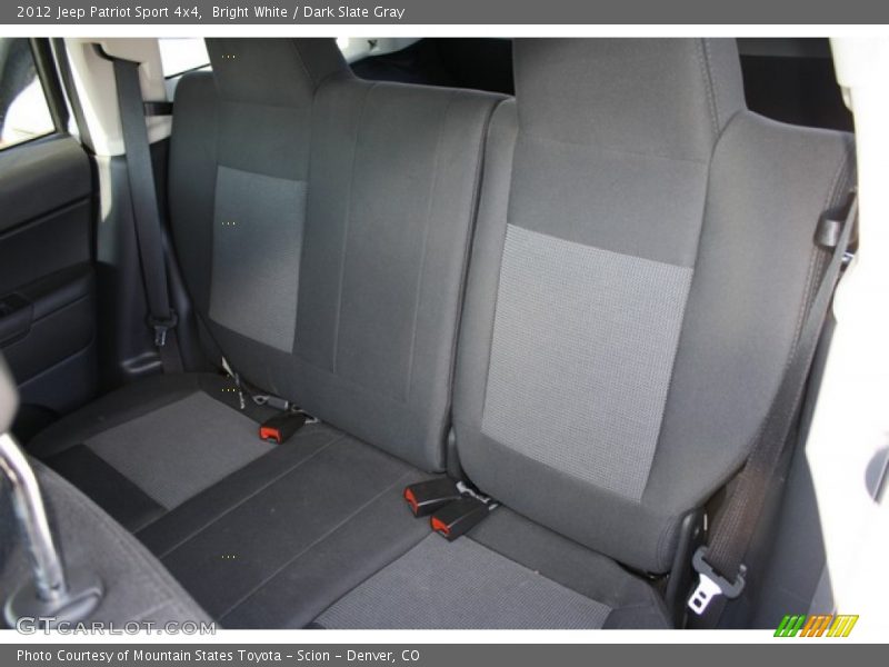 Bright White / Dark Slate Gray 2012 Jeep Patriot Sport 4x4