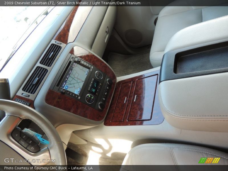 Silver Birch Metallic / Light Titanium/Dark Titanium 2009 Chevrolet Suburban LTZ