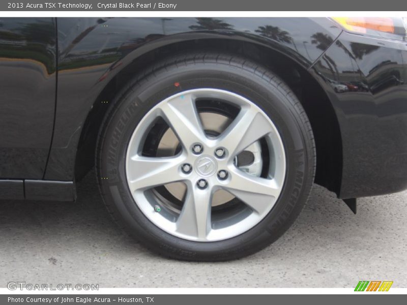 Crystal Black Pearl / Ebony 2013 Acura TSX Technology