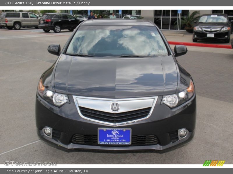 Graphite Luster Metallic / Ebony 2013 Acura TSX