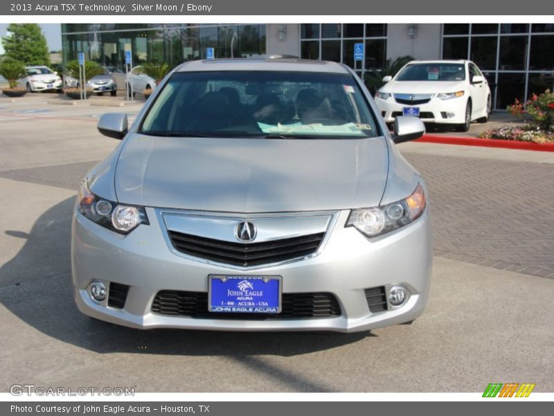 Silver Moon / Ebony 2013 Acura TSX Technology