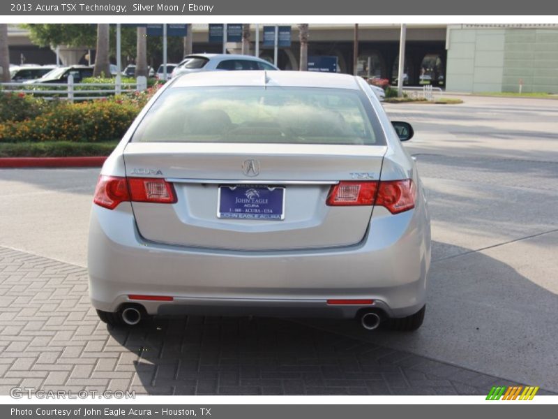 Silver Moon / Ebony 2013 Acura TSX Technology