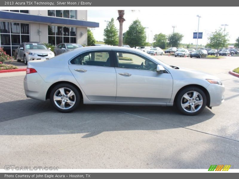 Silver Moon / Ebony 2013 Acura TSX Technology