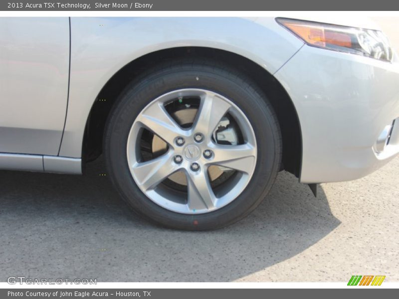 Silver Moon / Ebony 2013 Acura TSX Technology