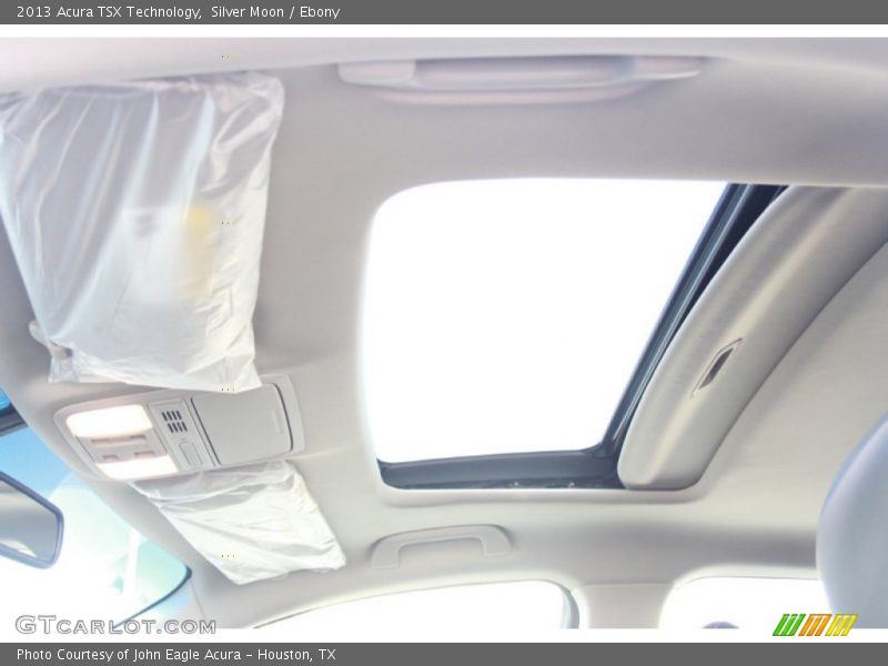 Silver Moon / Ebony 2013 Acura TSX Technology