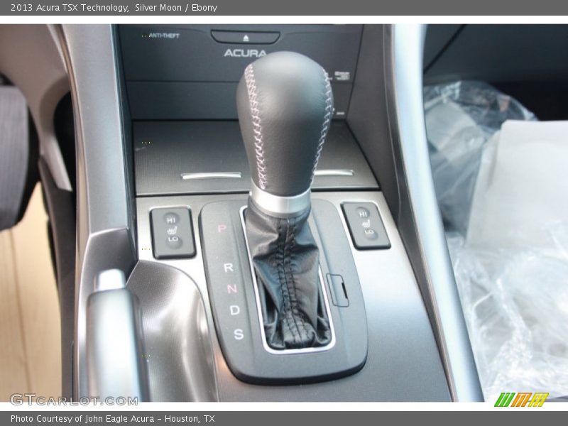 Silver Moon / Ebony 2013 Acura TSX Technology