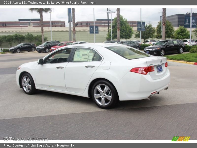 Bellanova White Pearl / Parchment 2013 Acura TSX Technology