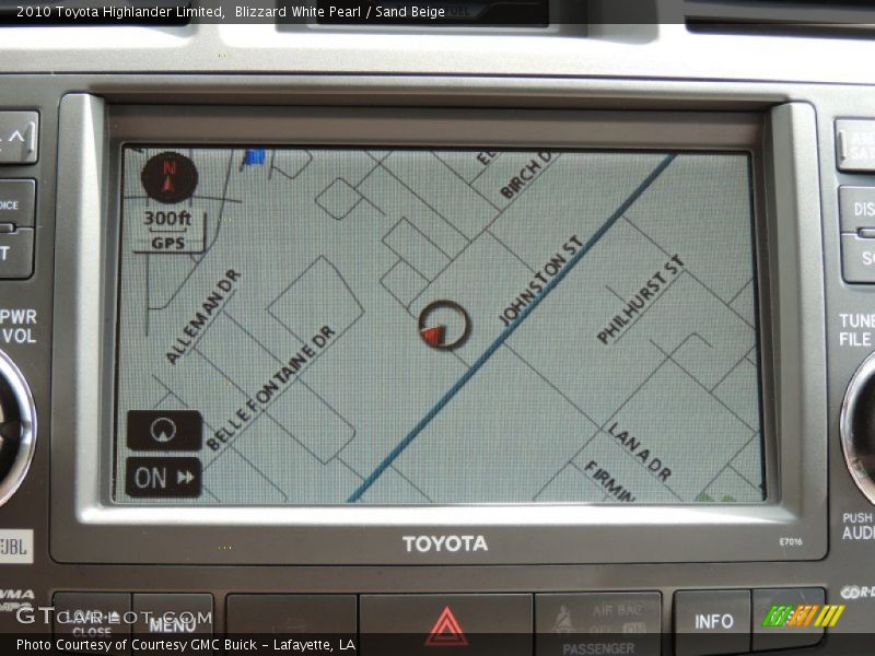 Blizzard White Pearl / Sand Beige 2010 Toyota Highlander Limited