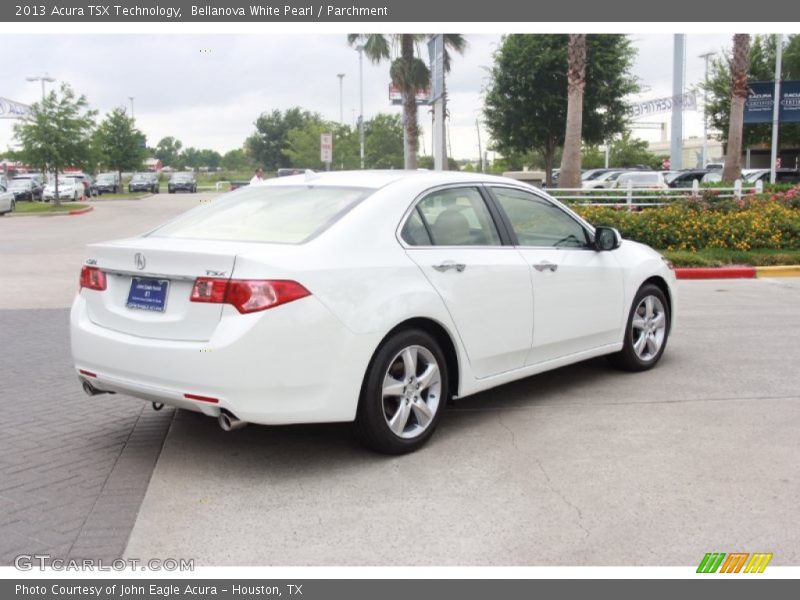 Bellanova White Pearl / Parchment 2013 Acura TSX Technology