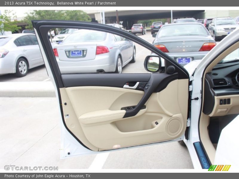 Bellanova White Pearl / Parchment 2013 Acura TSX Technology
