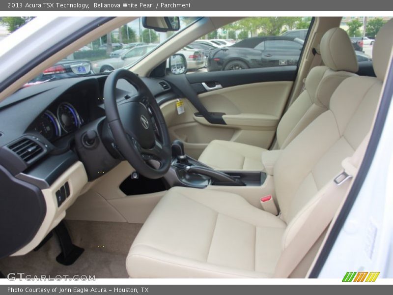 Bellanova White Pearl / Parchment 2013 Acura TSX Technology
