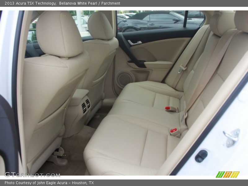 Bellanova White Pearl / Parchment 2013 Acura TSX Technology