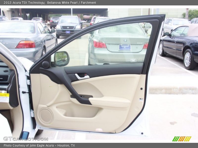 Bellanova White Pearl / Parchment 2013 Acura TSX Technology