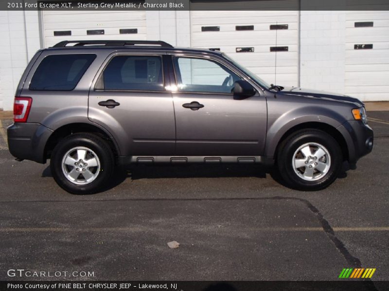 Sterling Grey Metallic / Charcoal Black 2011 Ford Escape XLT