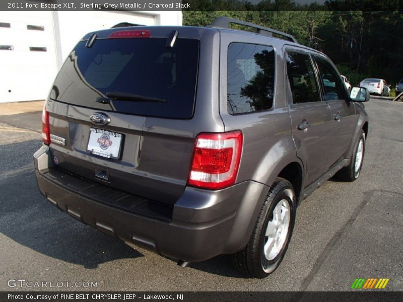 Sterling Grey Metallic / Charcoal Black 2011 Ford Escape XLT