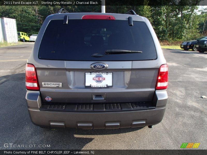 Sterling Grey Metallic / Charcoal Black 2011 Ford Escape XLT