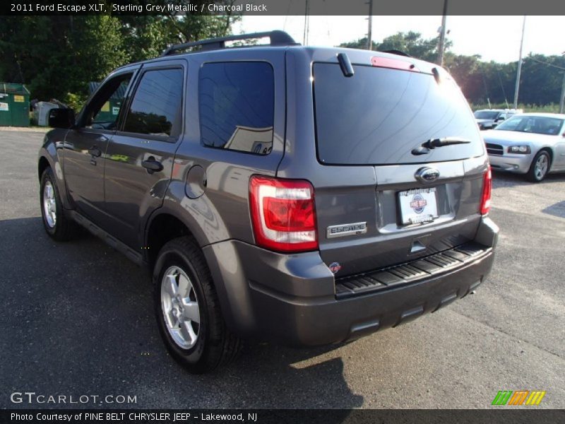 Sterling Grey Metallic / Charcoal Black 2011 Ford Escape XLT