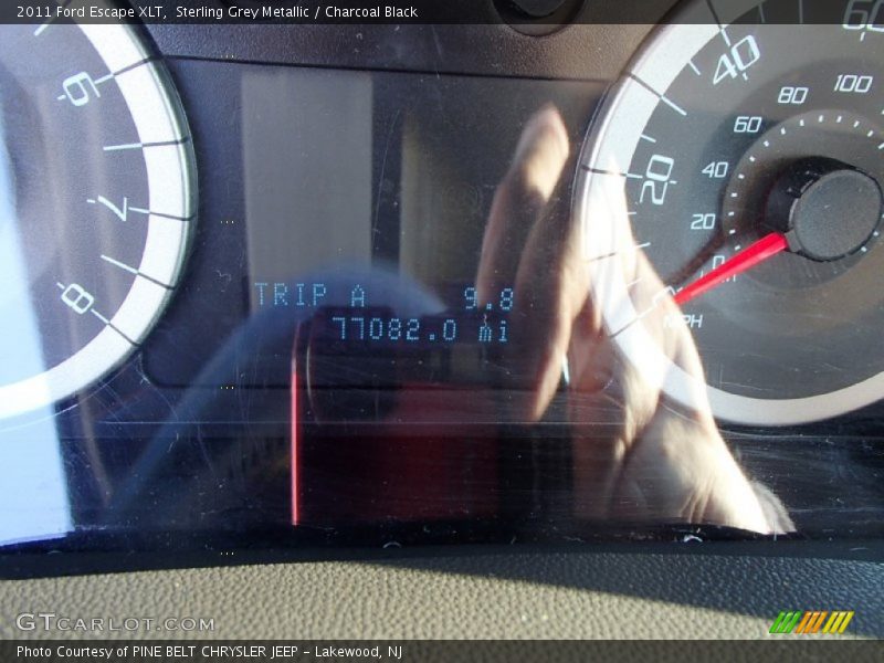 Sterling Grey Metallic / Charcoal Black 2011 Ford Escape XLT